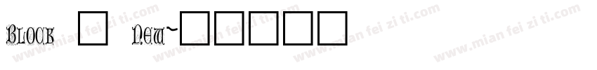 Block 2 New字体转换